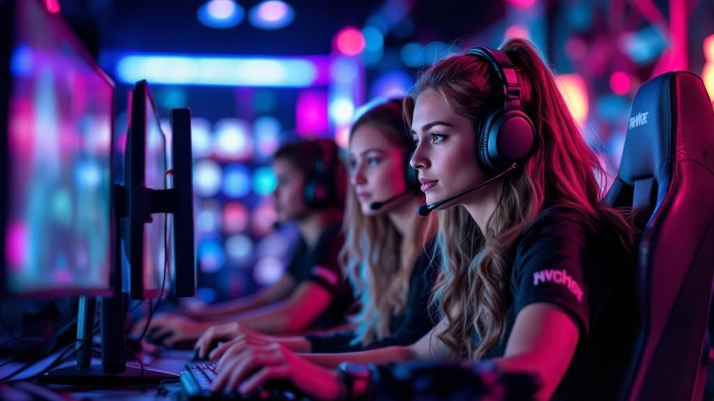 Female Involvement in Professional Gaming Tournaments Hits Record High Numbers